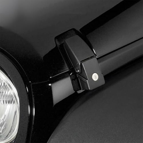 Kit de pestillo de capó de construcción de metal para Jeep Wrangler JK resistente 4