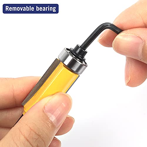 MNA Router Bits 35 Pcs Set, 35 Pieces 1/2 Inch Shank Router Bit Kit. American Router Bit Set Complete Set.