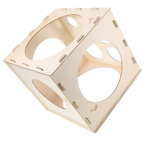 VICASKY Boîte de mesure de la taille de ballon pliable - Robuste - Outil de mesure de la taille du ballon - Règle de taille de ballon - Accessoire de ballon