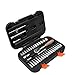 Yato YT, Black/Silver/Red, 38-Piece Socket Spanner Set 1/4