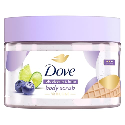 Dove Ice-cream Body Scrub Blueberry & Lime 280G