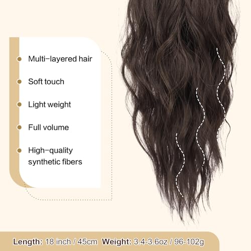 FESHFEN Ponytail Extensions - Image 4