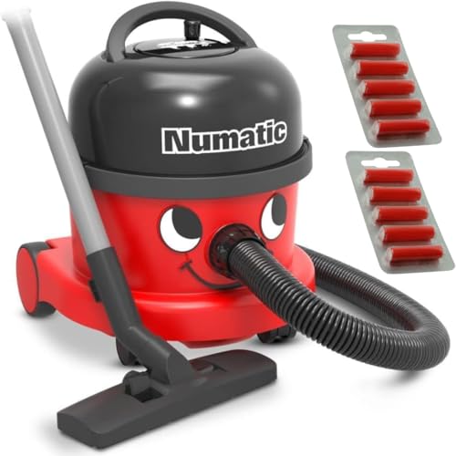 Numatic NRV240 Commercial Dry Henry Vacuum Cleaner 9L - 2 Years Warranty (NRV240 Vacuum + 10 Fresh Sticks)