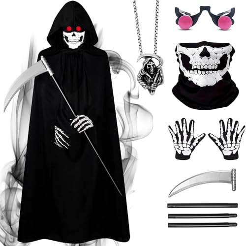Antsparty Halloween - Disfraz de segadora infantil