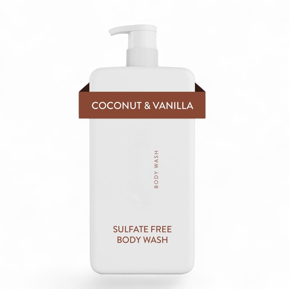 New Limited Edition Collection Sulfate Free Body Wash Coconut Vanilla Scent Gentle Daily Cleanser for Men and Women
