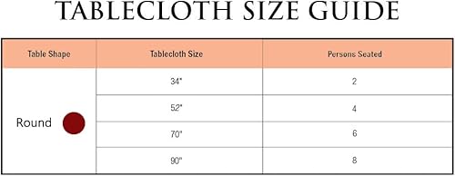 Miniatura 5 de Simhomsen Mantel grande bordado de otoño con calabazas para Acción de Gracias (redondo de 90 pulgadas)