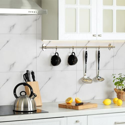 Paneles de pared impermeables autoadhesivos Nuanchu con herramientas para decoración 6