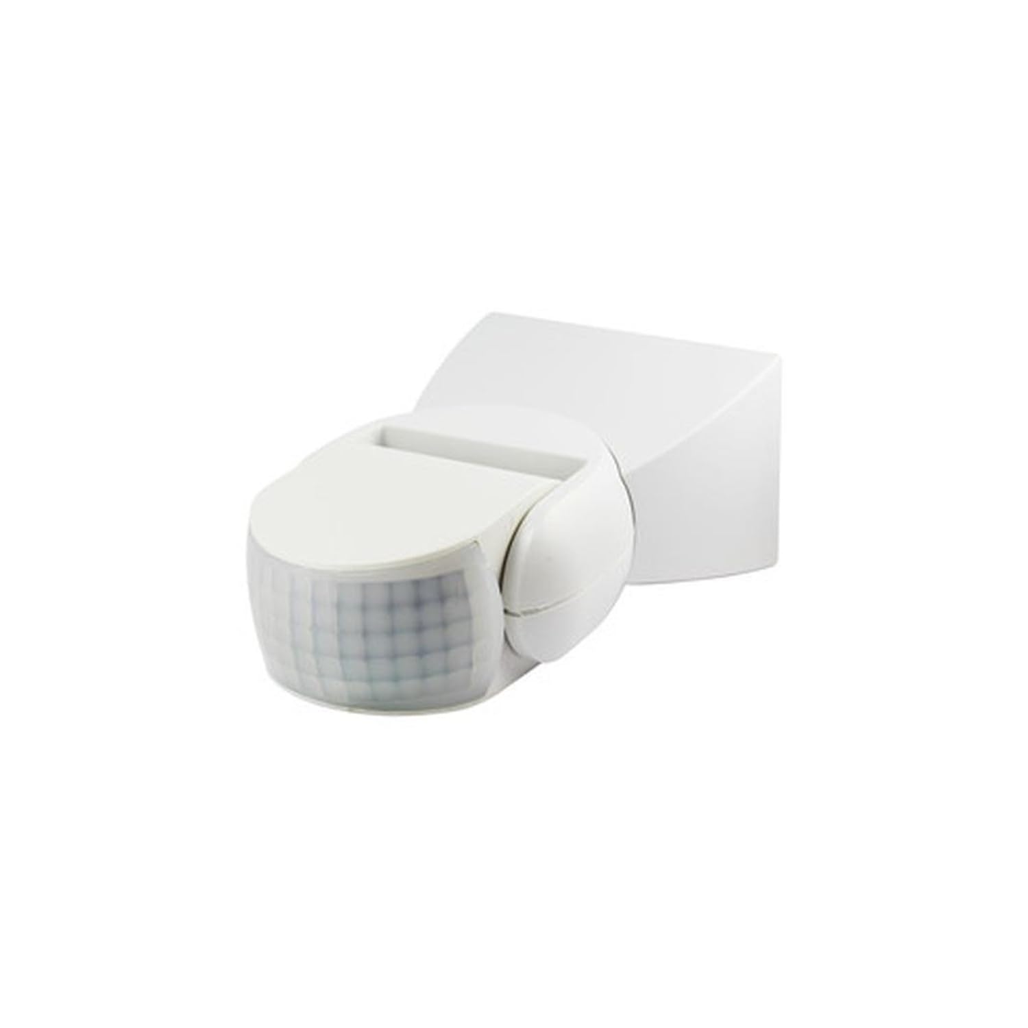 Detector de movimiento orientable 180º/360º para superficies, ideal para seguridad y automatización de iluminación.