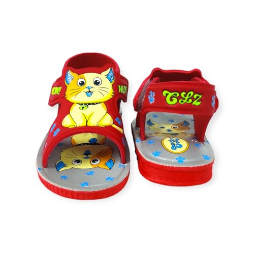 Image of Coolz Kids Chu-Chu Sound Musical Sandals C-06 for Baby Boys and Girls Age 1-3 Years