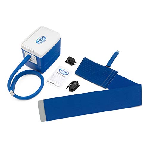 Polar Active Ice 3.0 Cold Therapy Ice Machine System with Programmable Timer, Back and Hip Compression Pad, Lightweight 9 Quart Cooler, Quiet Pump, Strong Cryotherapy Pain Relief Treatment