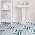 FloorPops FP3300 Azure Peel & Stick Floor Tiles, Blue