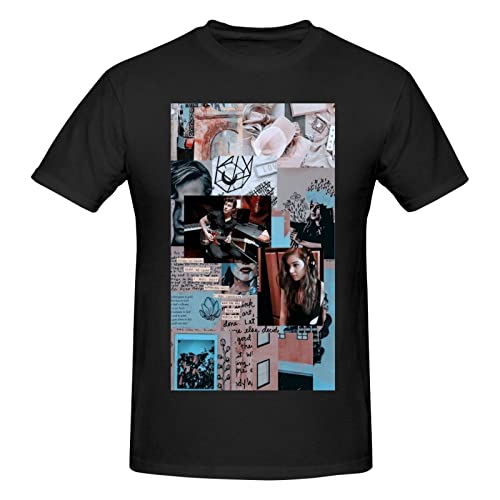 Photo de GNHFNM Hailee Steinfeld T-shirt classique unisexe en coton pour homme et femme Noir, Noir , S