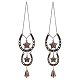 Versatile: contiene un ferro di cavallo fortunato, elementi di campana di stella e strega, simboleggiano la buona fortuna, adatto ad un uso personale per migliorare lo stile dello spazio, ma anche come un regalo speciale, pratico e decorativo allo stesso tempo