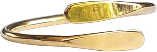 Miniatura 10 de Creations - Anillo de plata de ley 925 hecho a mano, anillo de dedo del pie ajustable, fino clásico delicado dedo abierto, anillos de meñique