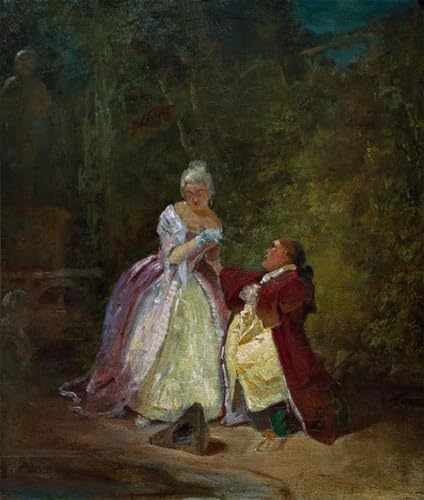 Portrait Tableaux Carl Spitzweg Le digesteur, un cadeau idéal pour amateurs d'art