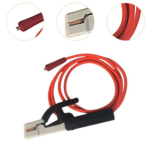 Câble en cuivre Fenteer pour poste à souder avec porte-électrode 500cm - 4