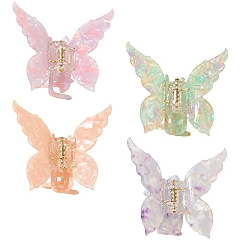 TODEROY Schmetterlings-Haarspangen, Acetat, Schildkröte Cover