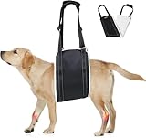 Large Dog Mobility Aids Support Sling For Back Legs, Dog Lifting Harness to Lift Pets Hind Front Rear for Canine and Old K9 Cruciate Ligament Rehabilitation