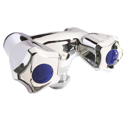 SOMATHERM FOR YOU 1543-15 Rob Maschinenwäsche dble Kopf Wandhahn Maschinenköpfe 2 Doppelparallelausgang, None, Norme, Grau