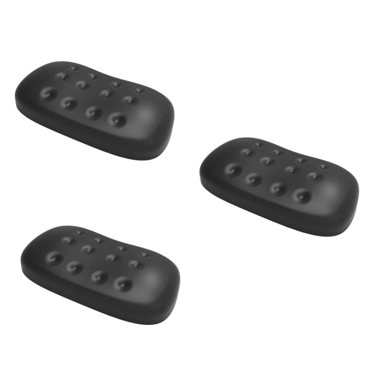 jojofuny 3 Pezzi Poggiapolsi In Memory Foam Per Mouse E Mano Poggiapolsi In Memory Foam Poggiapolsi Per Mouse Poggiapolsi Nero