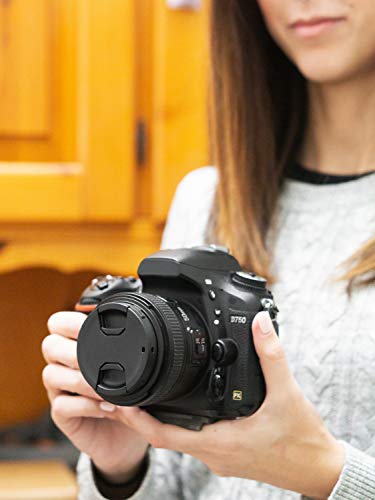 Ares Foto® 82mm Lens Cap • Tapa de la lente • Tapa de objetivo. Hecho de 100% de plástico reciclado. Sujeción estable de la lente. Para Canon Sony Nikon Sigma Tamrom Olympus Fujifilm Samsung Pentax - imagen 8