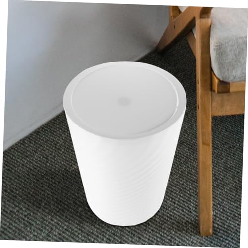 Caneca de basura rectangular con tapa abatible miniatura 3