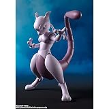 figura pokemon mewtwo Contenido del juego: cuerpo de la figura, cabezal de repuesto, partes de efecto, muñeca para efecto, juego de escenario (pedestal, soporte, base de agarre, agarre izquierdo y derecho 1 cada uno). Detalles del producto: Tamaño: altura aprox. 140 mm. Material: hecho de ABS, PVC