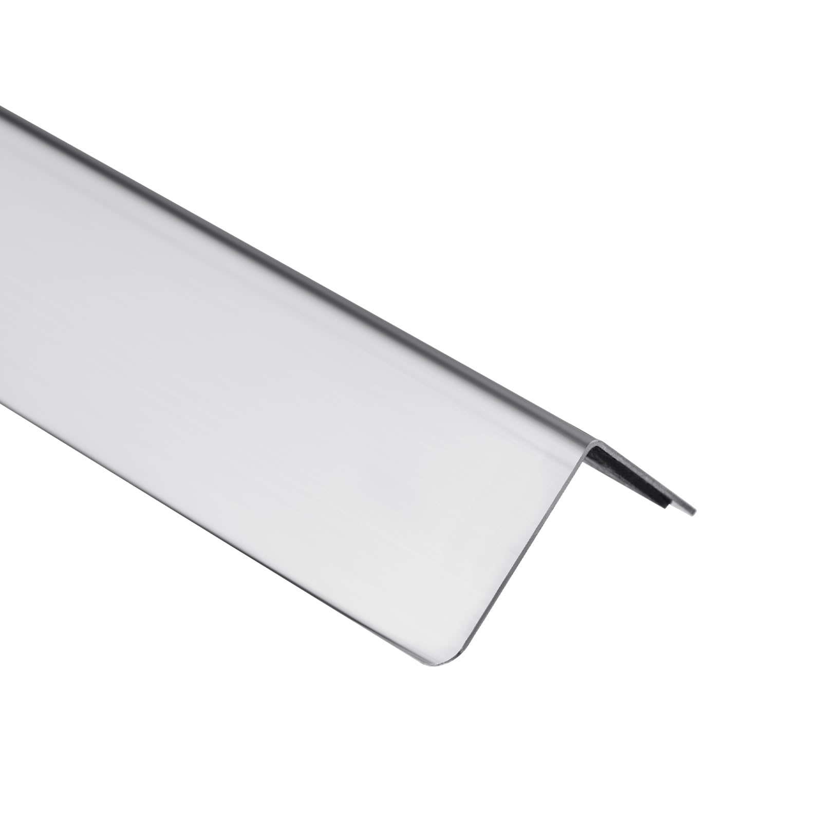 VEVOR Protector de Esquinas de Pared de Acero Inoxidable, 38 x 38 x 2436 mm, Borde de Acero Inoxidable 304 en Ángulo de 90 Grados para el Hogar, la Oficina, con Cinta Adhesiva de 3 m, 10 uds