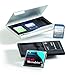 Produktbild Durable 530923 Speicherkarten-Aufbewahrung Memory Card Box metallic-silber
