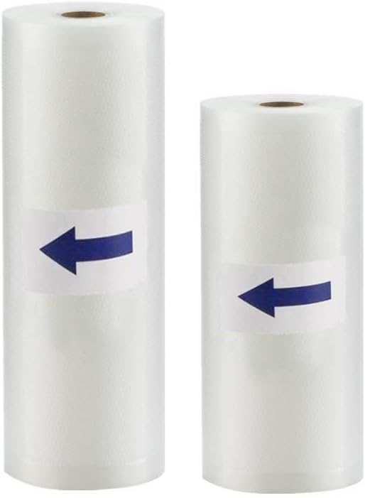 Vacuum Sealer Bags - 2 Pack 11" x 50' Commercial Grade Sealer Saver Rolls for Foodsaver and Sous Vide (Total 100 feet)