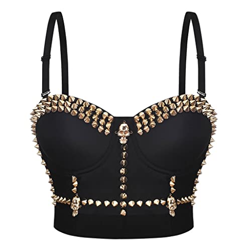 Steampunk Rivet Corsets Bustiers Tops Women Halloween Ballroom Gothic Clothing Cropped Blouse Short Black White steampunk buy now online Steampunk Rivet Corsets Bustiers Tops Women Halloween Ballroom Gothic Clothing Cropped Blouse Short Black White steampunk buy now online