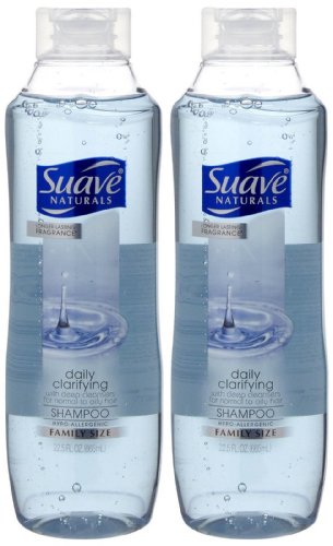 Suave Essentials Shampoo Daily Clarifying 22.5 Ounce 2 Pack
