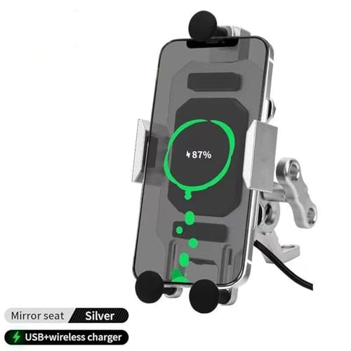 GPS navigation bracket induction pour guidon moto de route et trail - 2