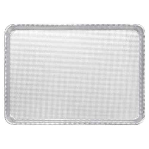 A-to-Z Supply ALSP1826PG Sheet Pan, Full-Size, 18" x 26", Perforated, Glazed, 16-Gauge Aluminum