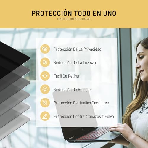 Protector de Pantalla VistaProtect para Evitar Miradas Indiscretas en Portátil 14″ 4