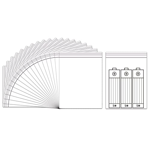 Wiederverschließbar Zip Beutel 6x9cm 200stk Klare Druckverschlußbeutel Plastikbeutel Zipper Polybeutel Grip Seal Verschlussbeutel 100µm für Bonbons Pillen Vitamine Bohnen Schmuck(9 Größen zur Auswahl) Cover