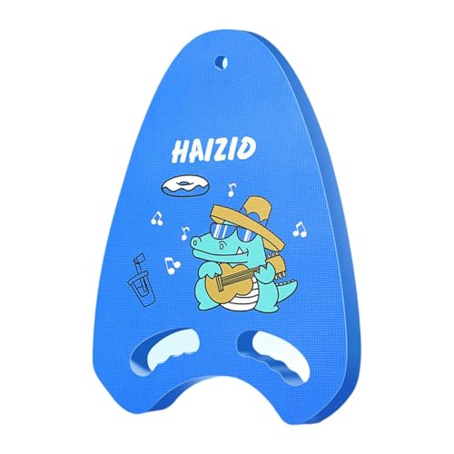 Baoblaze Tabla de natación de Espuma EVA con Asas, Tabla de natación para Equipos de y niños, Aligador Azul
