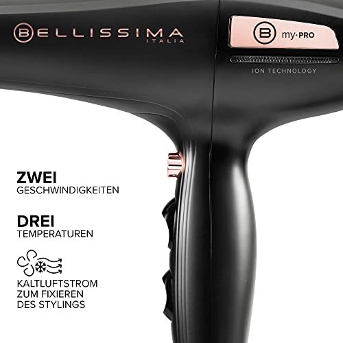Bellissima My Pro P3 3400 Haartrockner mit professionellem Wechselstrommotor, Ionentechnologie für weiches, feuchtes und strahlendes Haar… – Ansicht 5