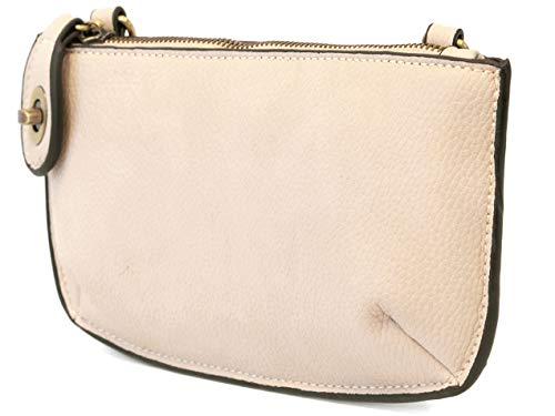 Image of Joy Susan Women's Fashion Purse Mini Crossbody Wristlet Clutch Handbag - Stone