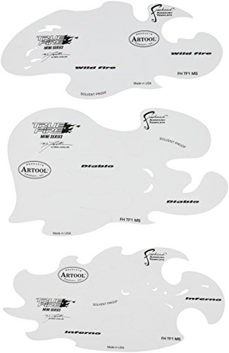 Artool Freehand Airbrush Templates, True Fire image 4