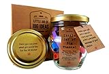 Little Jar of Big Thanks – Thoughtful Gift - Unique Present - Artisan Handcrafted Gift (Personalised)