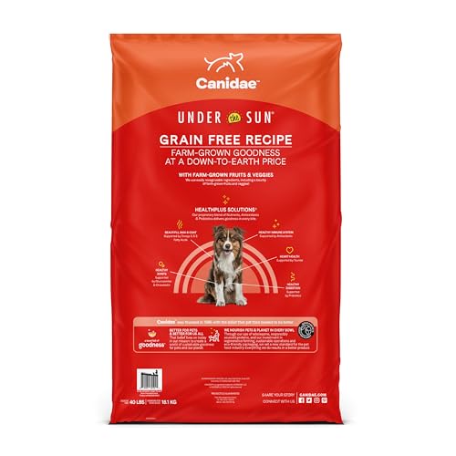 Canidae Under The Sun Getreidefreies Trockenfutter für Welpen, Erwachsene und Senioren, 40 lb, n/a