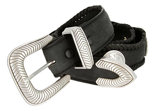 Arlington Western Half Dollar Eagle Coin Conchos Leather Scalloped Belt3