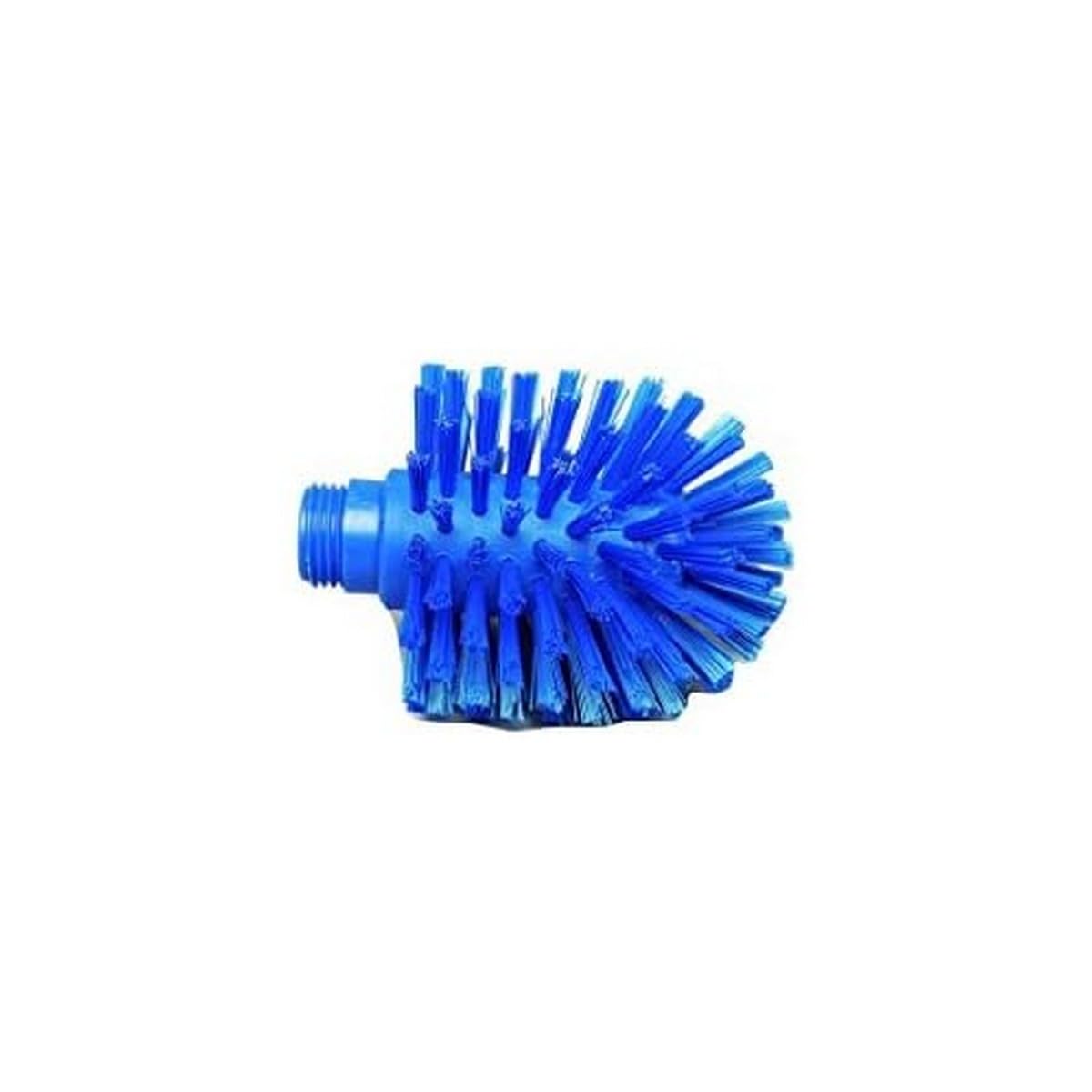 Maya Rohrbürste Mit Gewinde 12 Mm X 100 Mm X 160 Mm – Für Flexible Stiele, Lebensmittelecht, Blau
