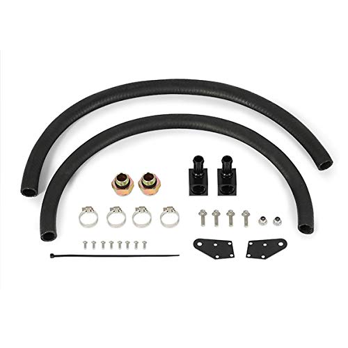 Mishimoto Mmtc-Dmax-01Sl Transmission Cooler Compatible With Chevrolet/Gmc Duramax 6.6 Lb7 2001-2003 Silver #TOP1