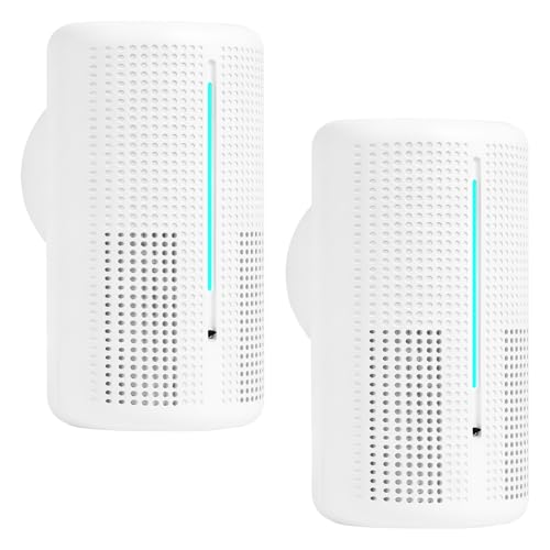 Purificateur d air pour Chambre et Maison, Ioniseur Prise avec 40 Millions d’Ions Négatifs, Purificateur d air Silencieux Sans Filtre pour Cuisine Bureau...