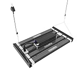 A ANLEOLIFE Stretchable LED Grow Lights with LM301H EVO Diodes 300W Full Spectrum Dimmable 3x4ft Coverage Bar Style Growing Lamp for Indoor/Tent Plants