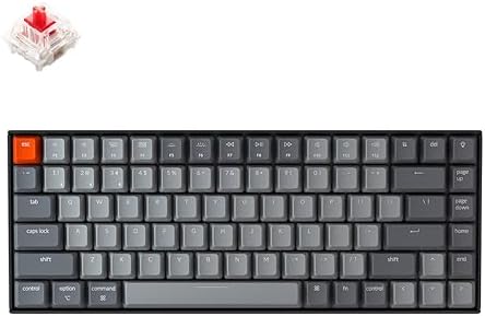 De Mecánico De 84 Teclas DIY De 3 Modos De Retroiluminación RGB Con Cable Inalambrico Intercambiable En Blanco Wl84 Mas Cuticat Teclado Mecanico