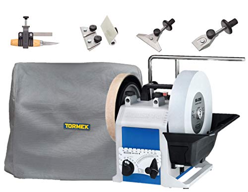 Tormek T-8 Chefâ€™s Kit (Tormek T-8 Original Sharpener + SVM-45 Knife Jig + SVM-140 Long Knife Jig + SVM-00 Small Knife Holder Jig + SVX-150 Scissor Jig + MH-380 Machine Cover) (US Version)