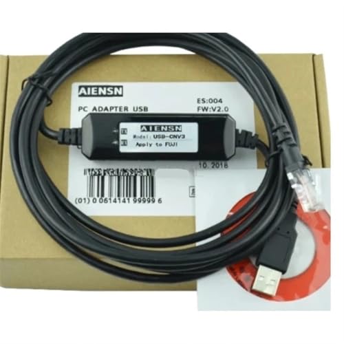 Câble de programmation USB-CNV3 blanc pour automate série NB NJ NS